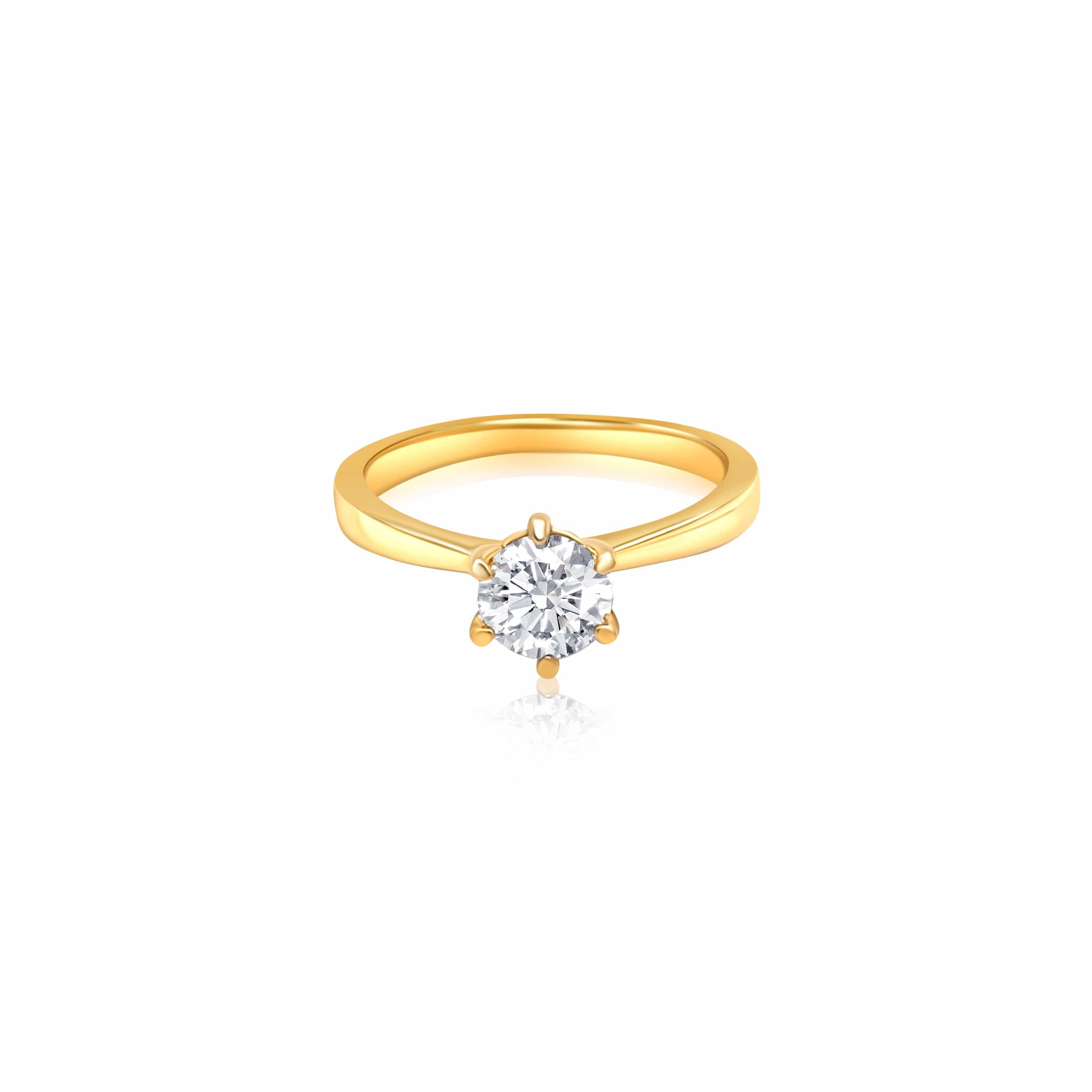 Brilliant Solitaire Ring
