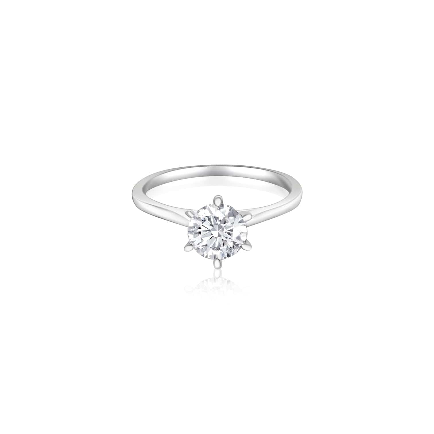 Brilliant Solitaire Ring