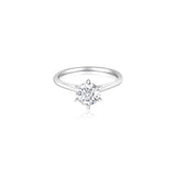 Brilliant Solitaire Ring