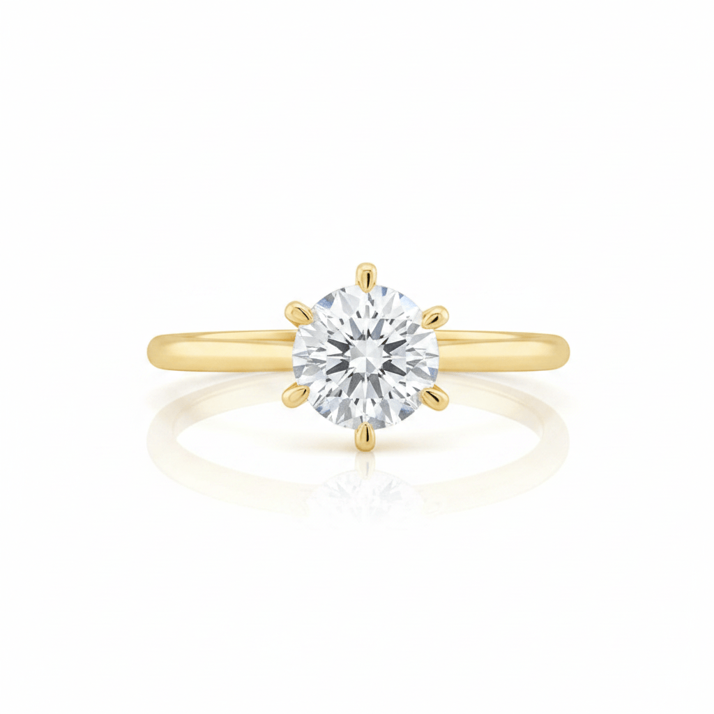 Brilliant Solitaire Ring