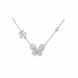 Butterfly Kiss Necklace LG