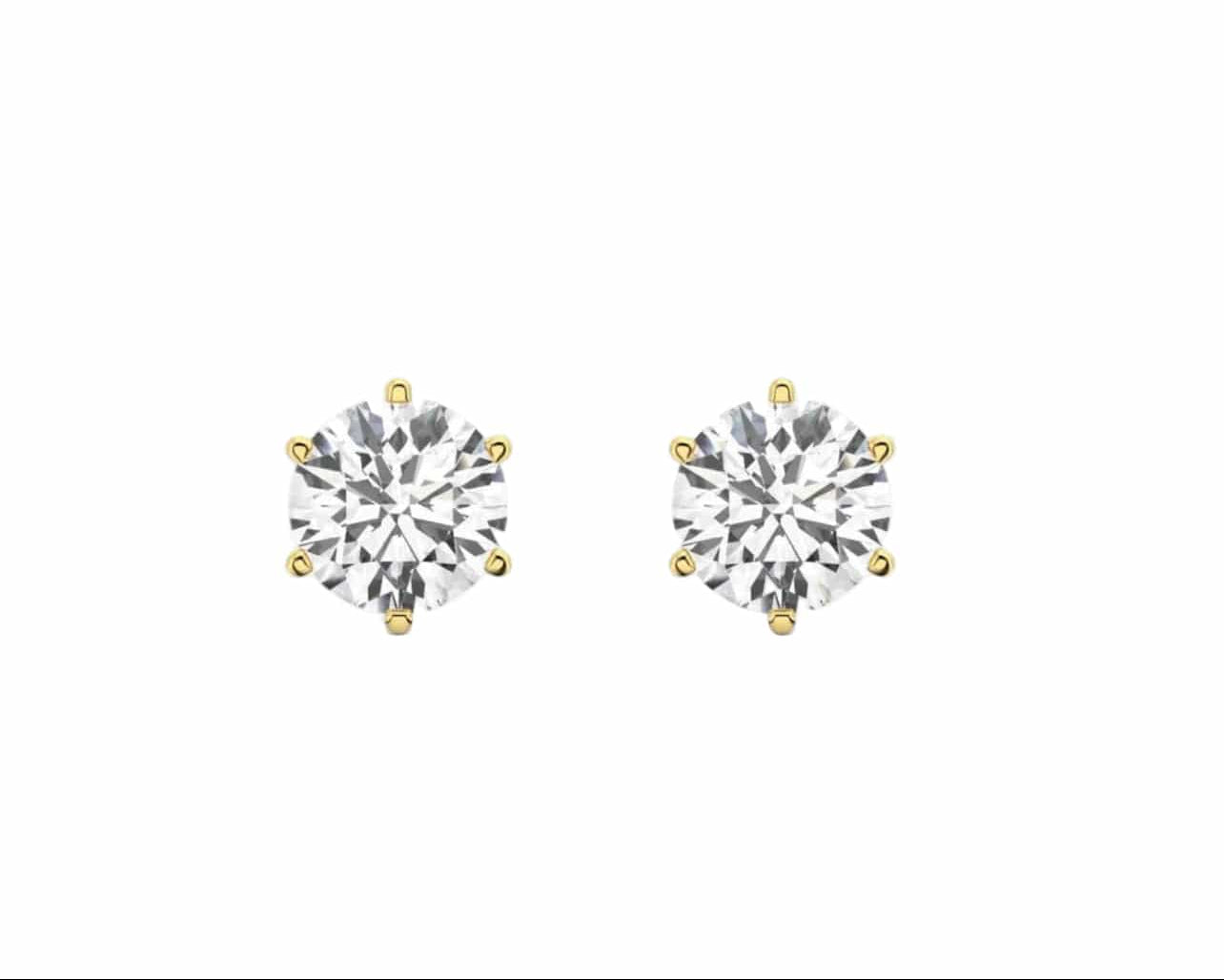 Classic Solitaire Earstuds