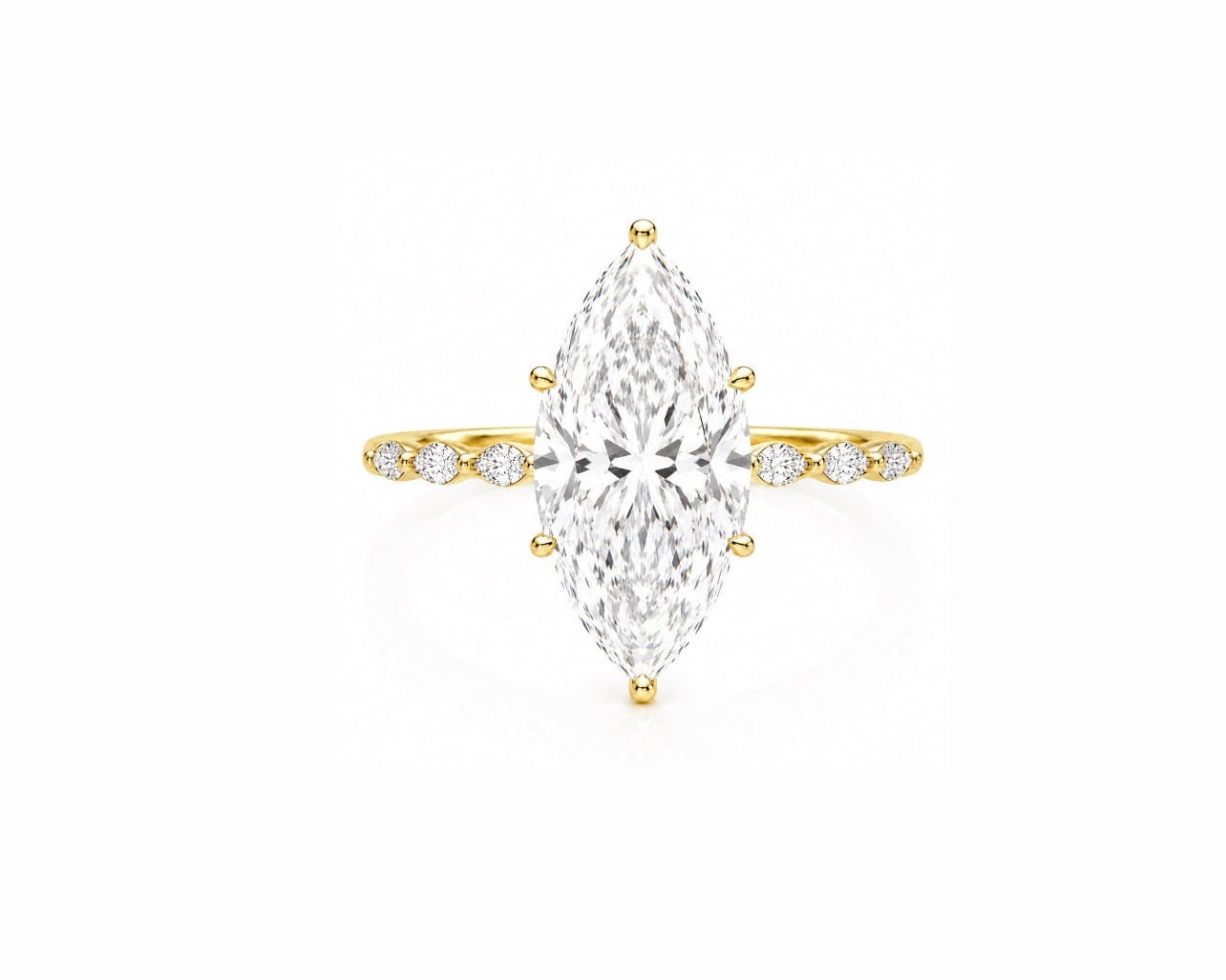 Crown Marquise Solitaire LG