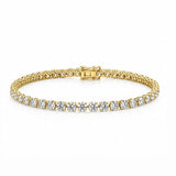 Crown Tennis Bracelet LG