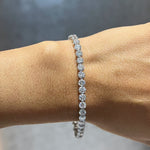 Crown Tennis Bracelet LG