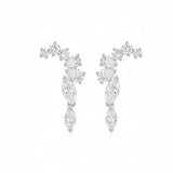 Curv Drop Earrings LG