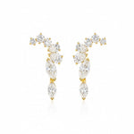 Curv Drop Earrings LG