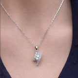 Curve Illusion Necklace