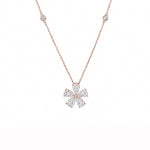 Diamond Bloom Necklace LG