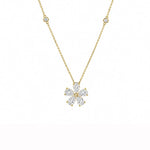 Diamond Bloom Necklace LG