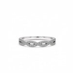 Diamond Braid Ring