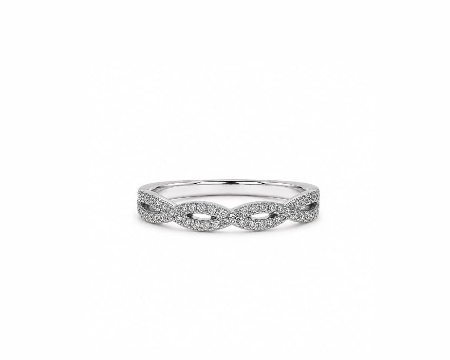 Diamond Braid Ring