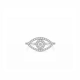 Diamond Evil Eye Ring