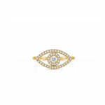 Diamond Evil Eye Ring