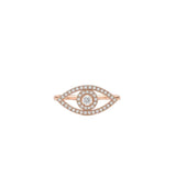 Diamond Evil Eye Ring