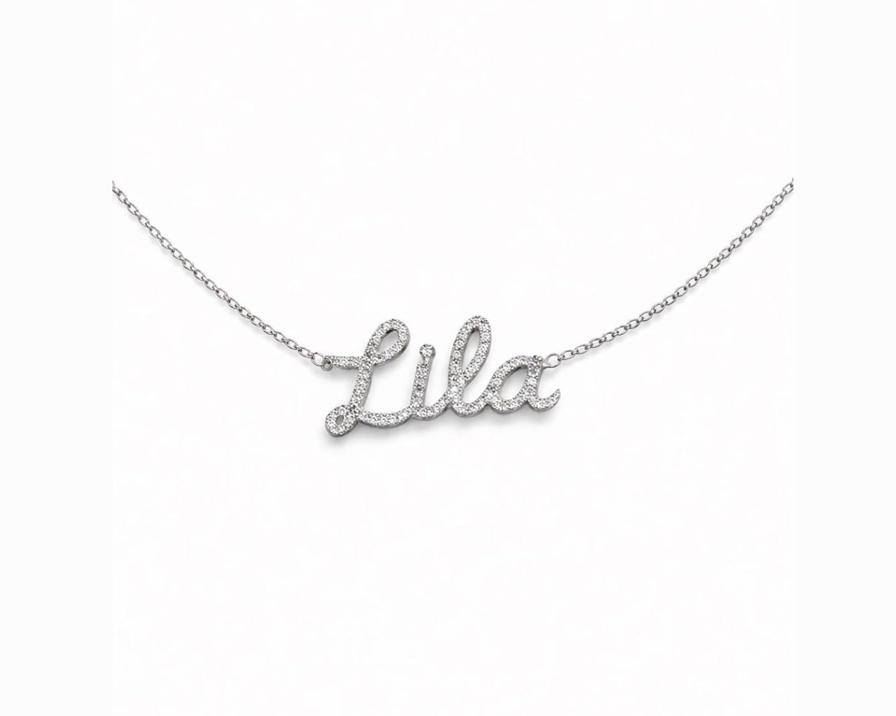 Diamond Name Anklet