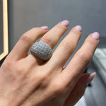 Dome Pave Ring