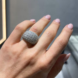 Dome Pave Ring