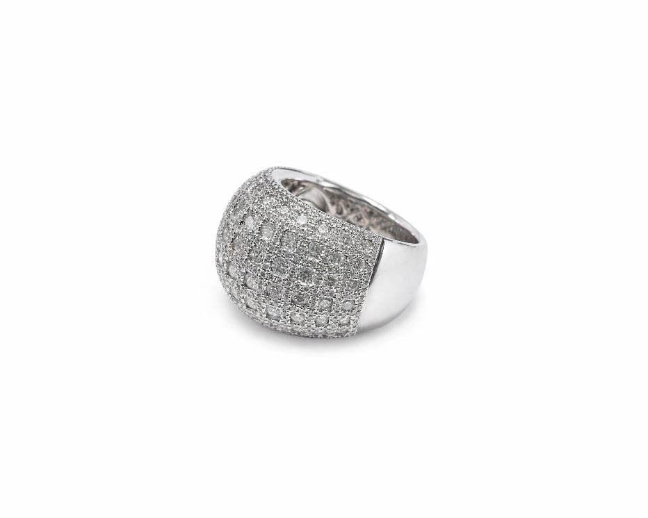 Dome Pave Ring