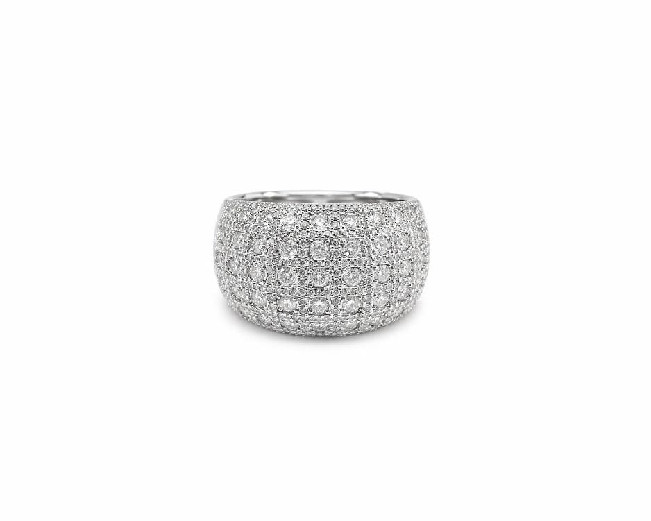 Dome Pave Ring