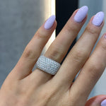 Dome Pave Ring