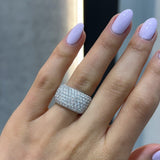 Dome Pave Ring