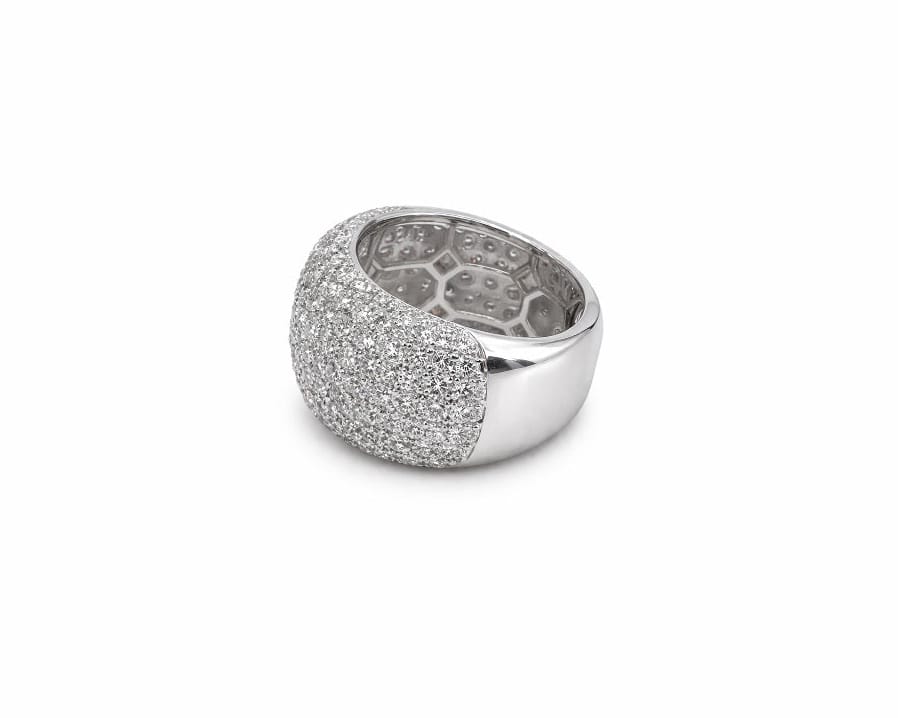 Dome Pave Ring