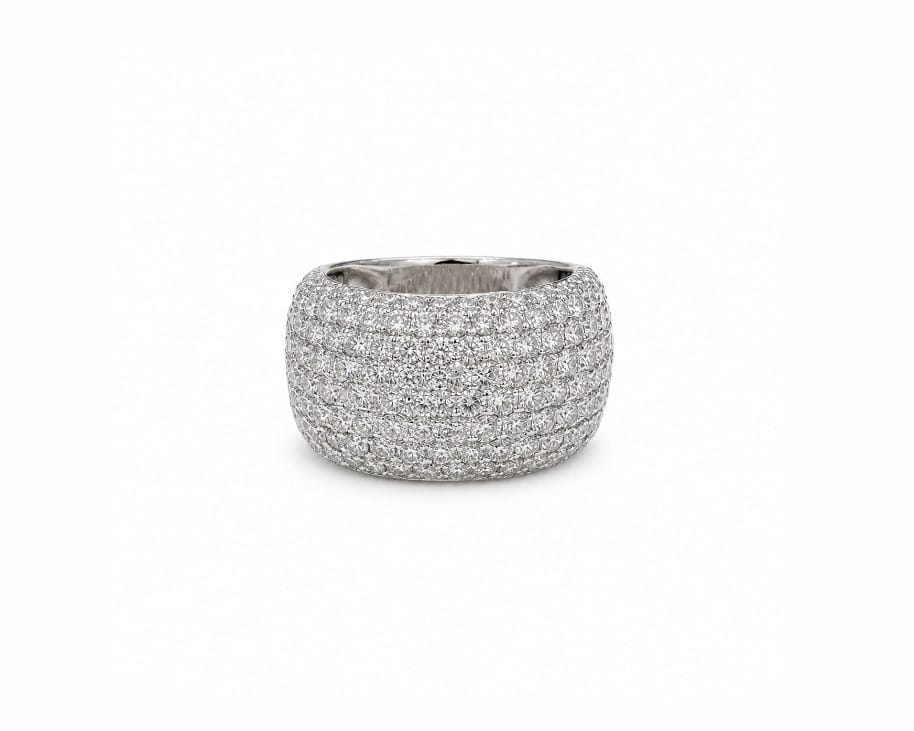 Dome Pave Ring