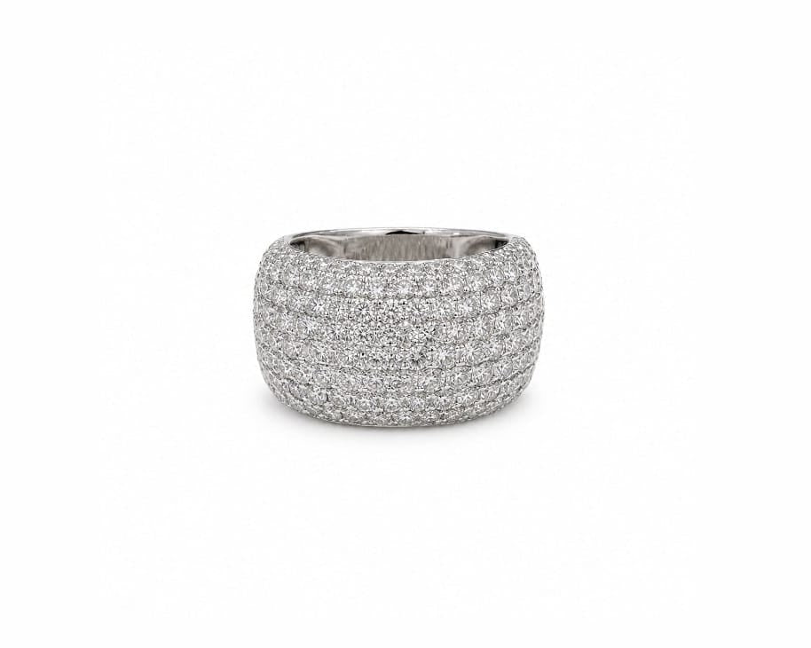 Dome Pave Ring