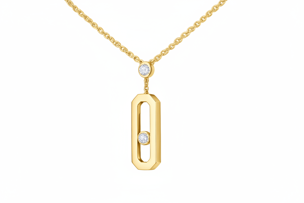 Drop Icon Necklace