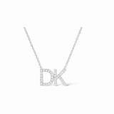 Duo Initial Necklace