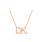 Duo Initial Necklace