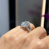 Eclipse Oval Solitaire LG