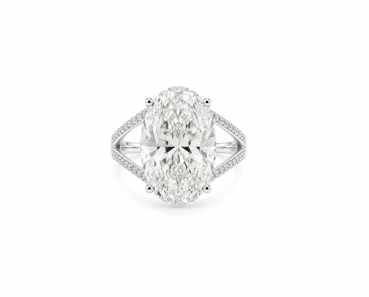 Eclipse Oval Solitaire LG