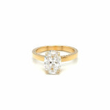 Eclipse Solitaire Ring