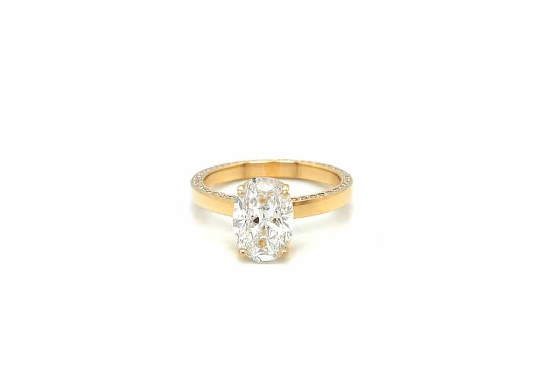 Eclipse Solitaire Ring