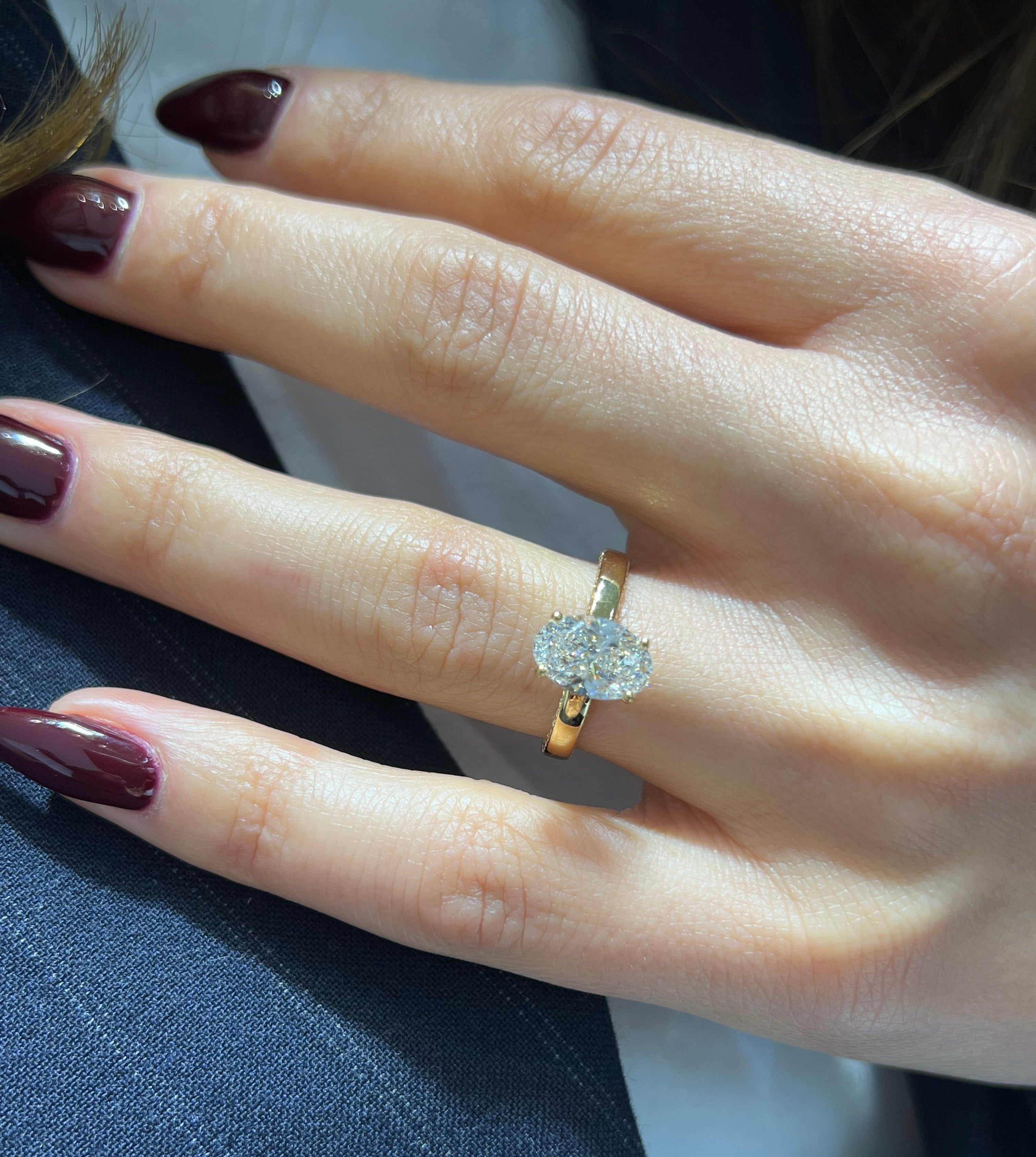 Eclipse Solitaire Ring