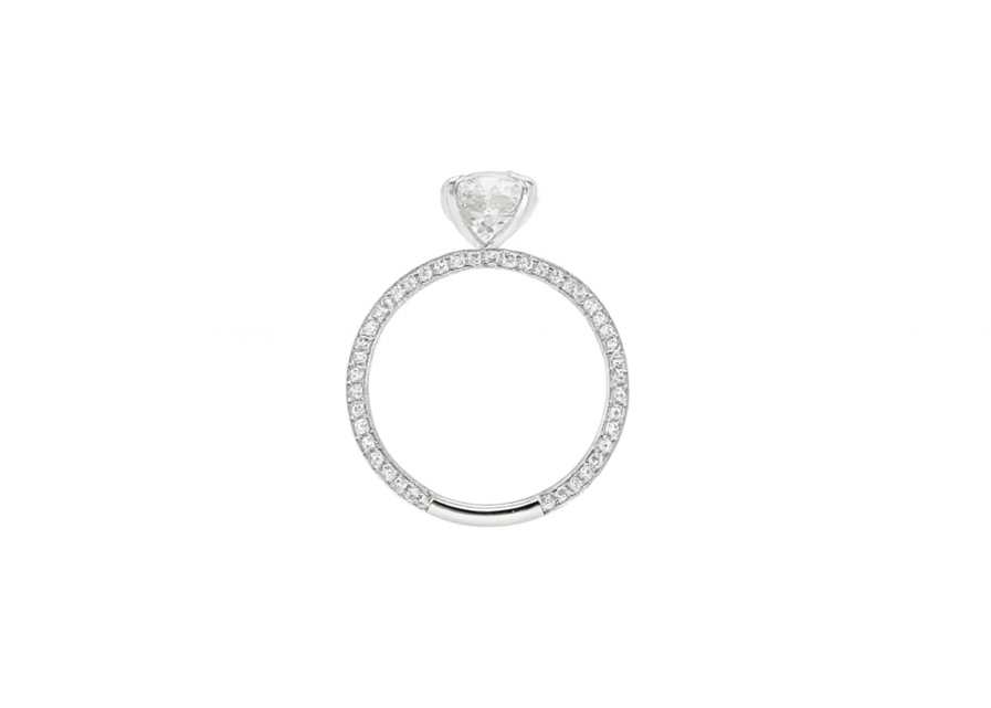 Eclipse Solitaire Ring