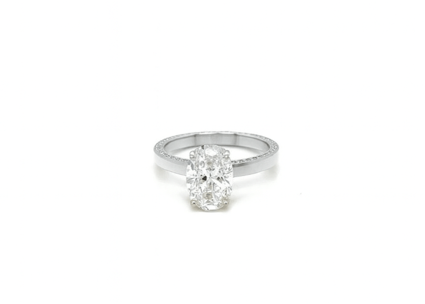 Eclipse Solitaire Ring