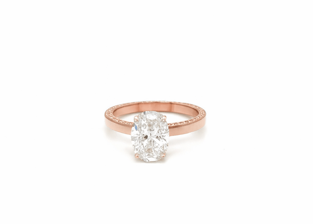 Eclipse Solitaire Ring