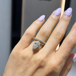 Embrace Pear Ring