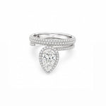 Embrace Pear Ring