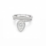 Embrace Pear Ring