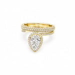 Embrace Pear Ring
