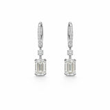 Emerald Drop Earrings LG