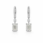 Emerald Drop Earrings LG