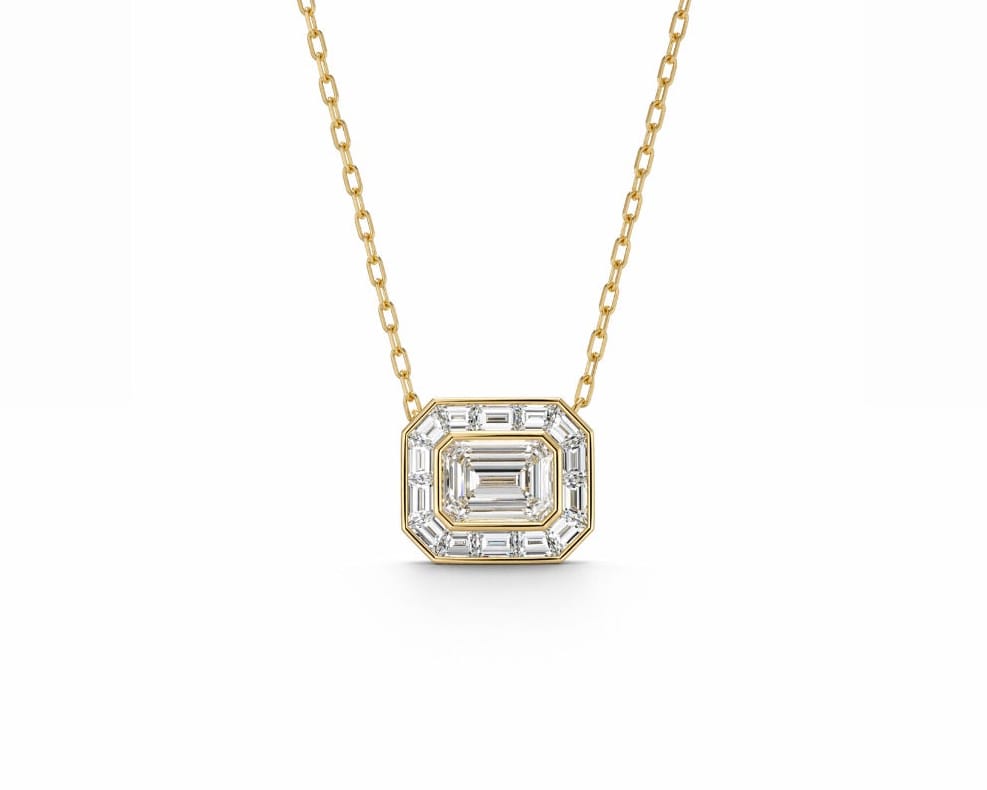 Emerald Eclat Necklace LG