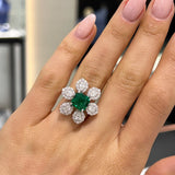 Emerald Jardin Ring LG