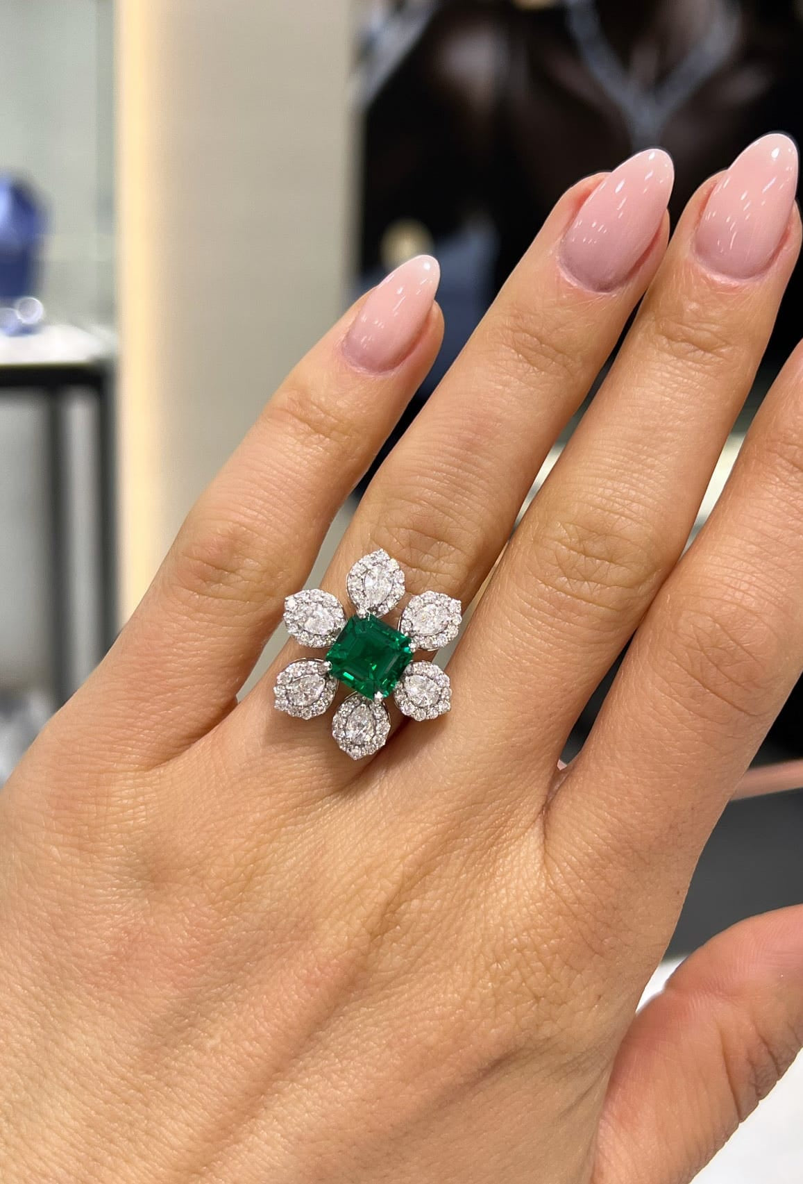Emerald Jardin Ring LG