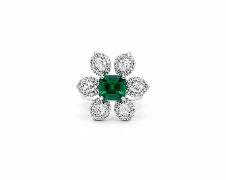 Emerald Jardin Ring LG